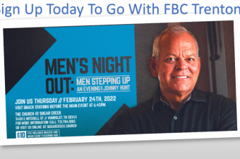 Men’s Night Out:  Men Stepping Up    February 24, 2022