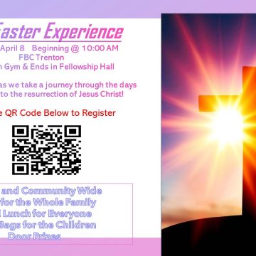 The Easter Experience, Saturday, April 8th, 10:00 am