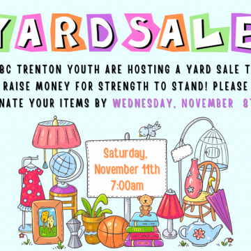 Trenton FBC Collective Youth Ministry “Yard Sale”